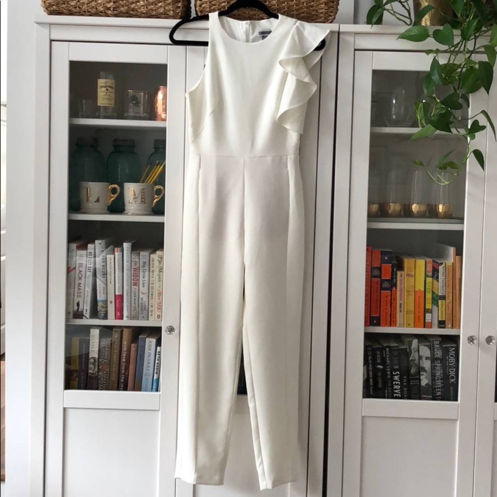 Chelsea 28 one side ruffle jumpsuit